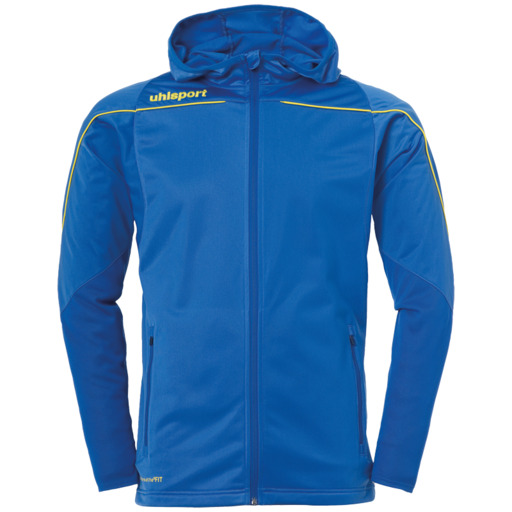 Jaqueta com capuz Stream 22 Track Azul Uhlsport