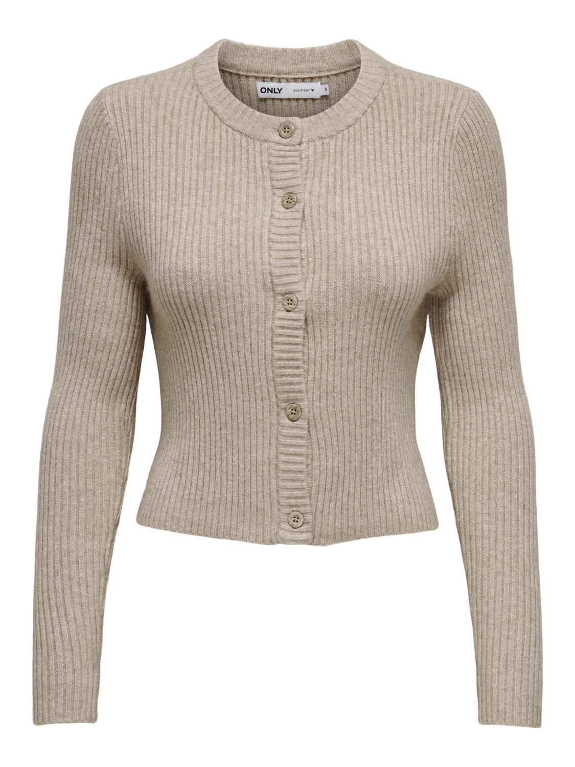 ONLKATIA Strickjacke Mocha Meringue
