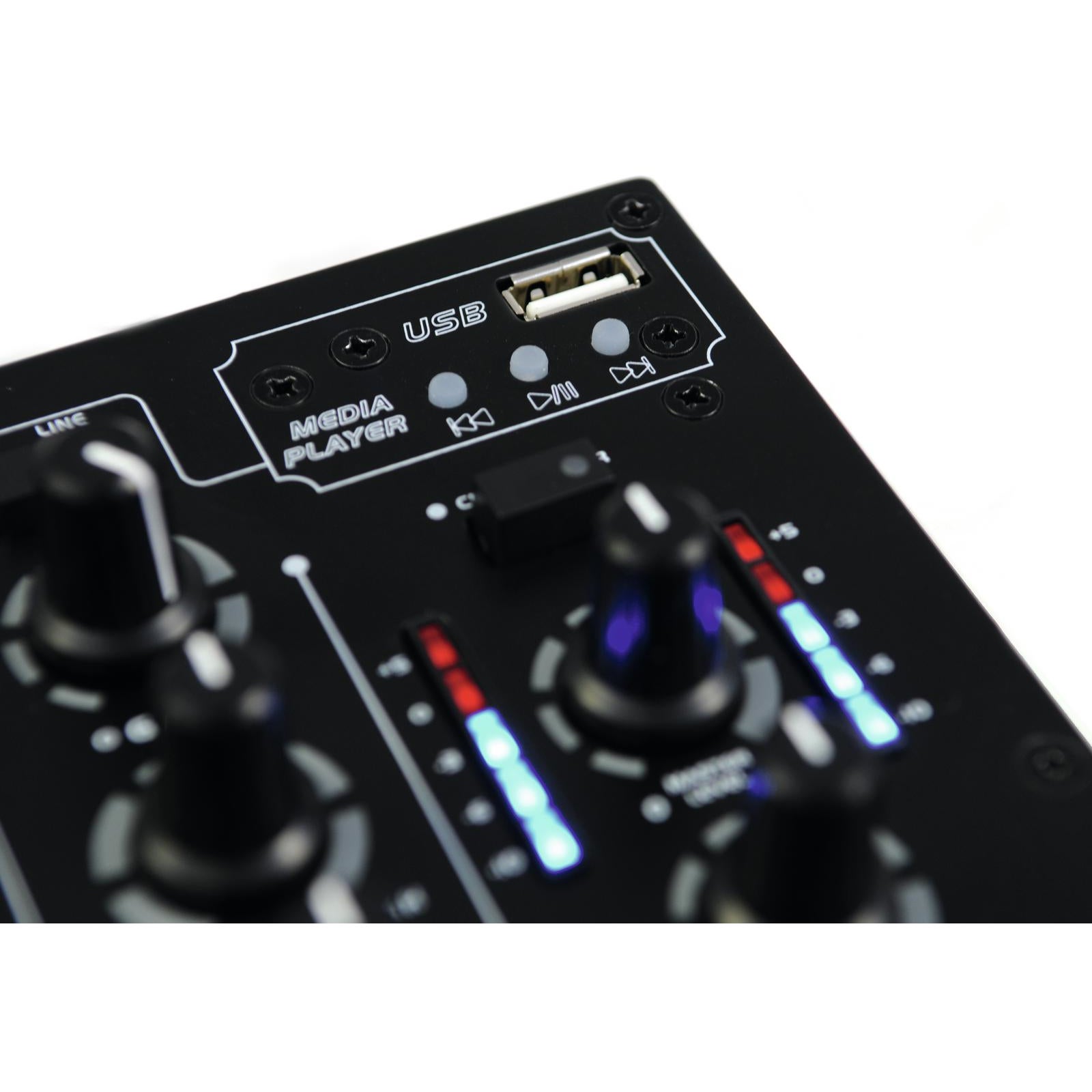 Omnitronic PM-311P DJ mixer en MP3-speler