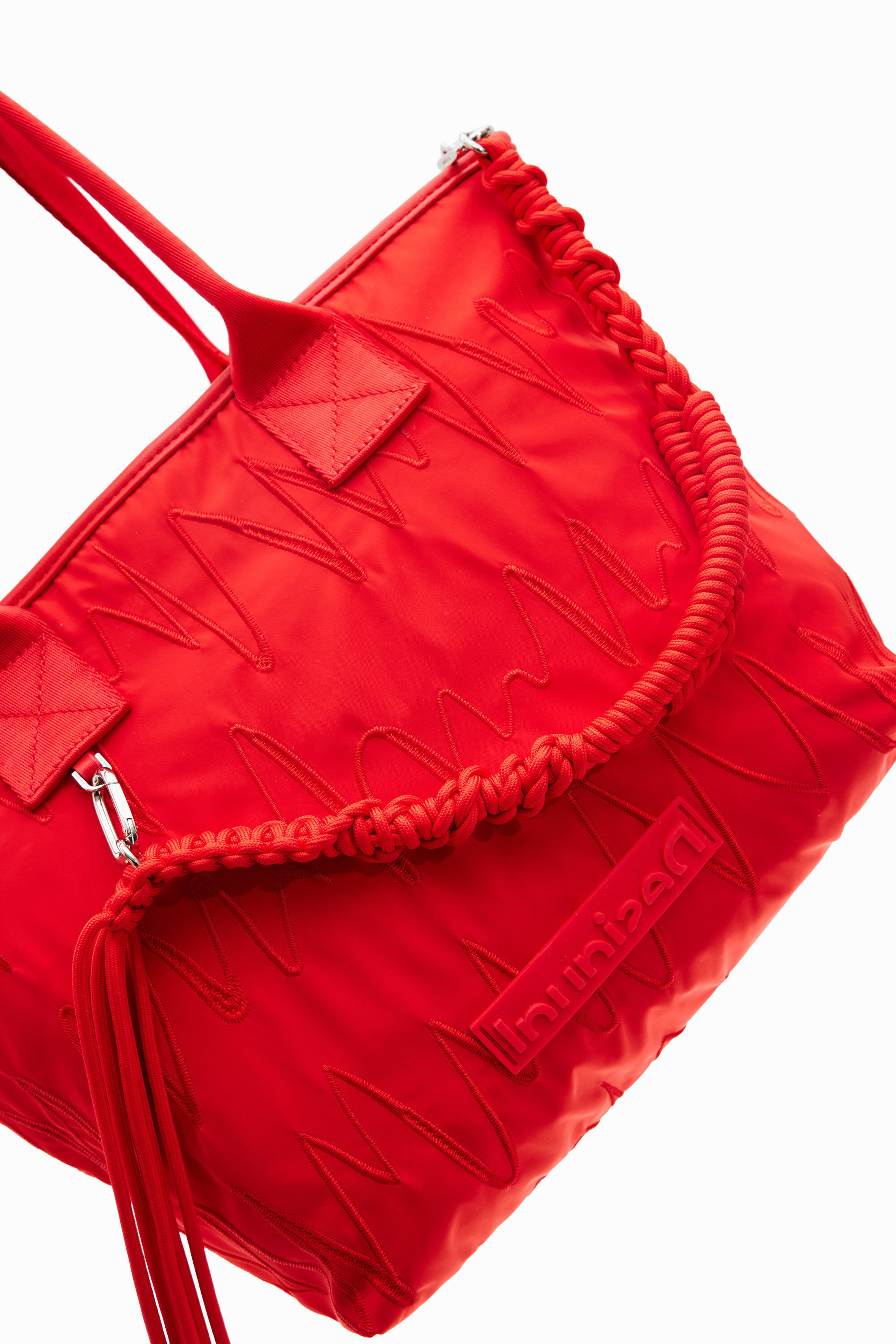 Grand sac shopper broderies