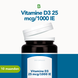 Bonusan Vitamine D3 25mcg/1000 IE Capsules 300CP
