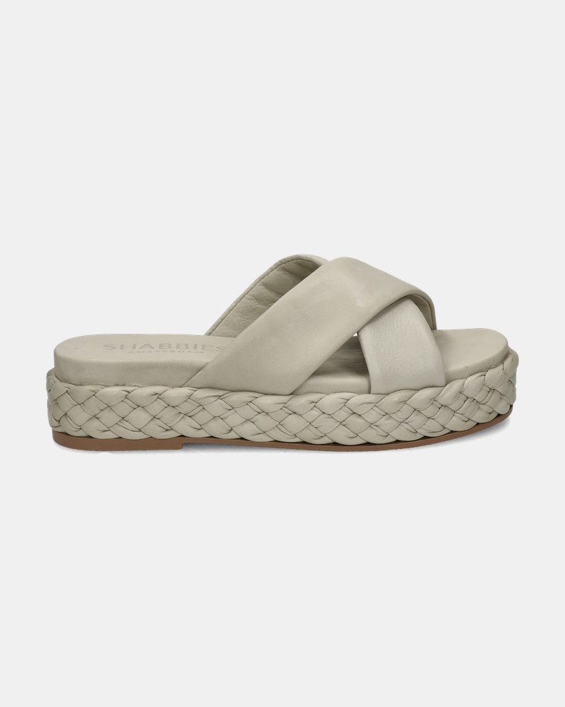 Shabbies Amsterdam Slippers  - wit