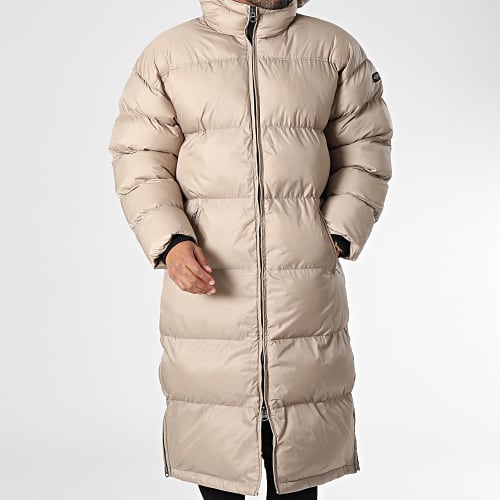 Doudoune Longue A Capuche 2190Max Beige