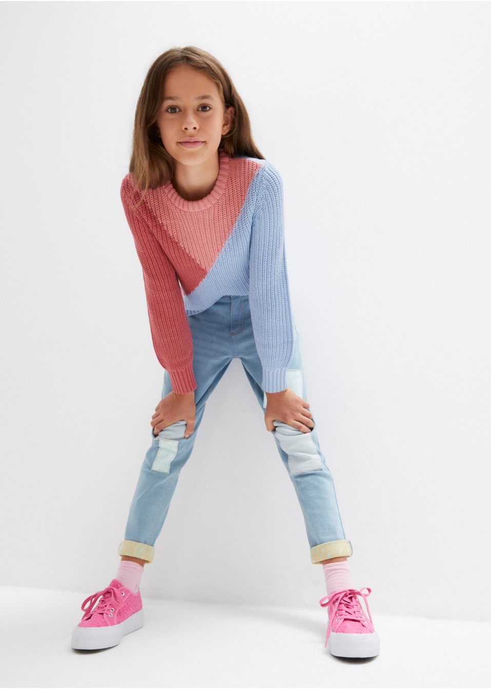 Jean boyfriend fille