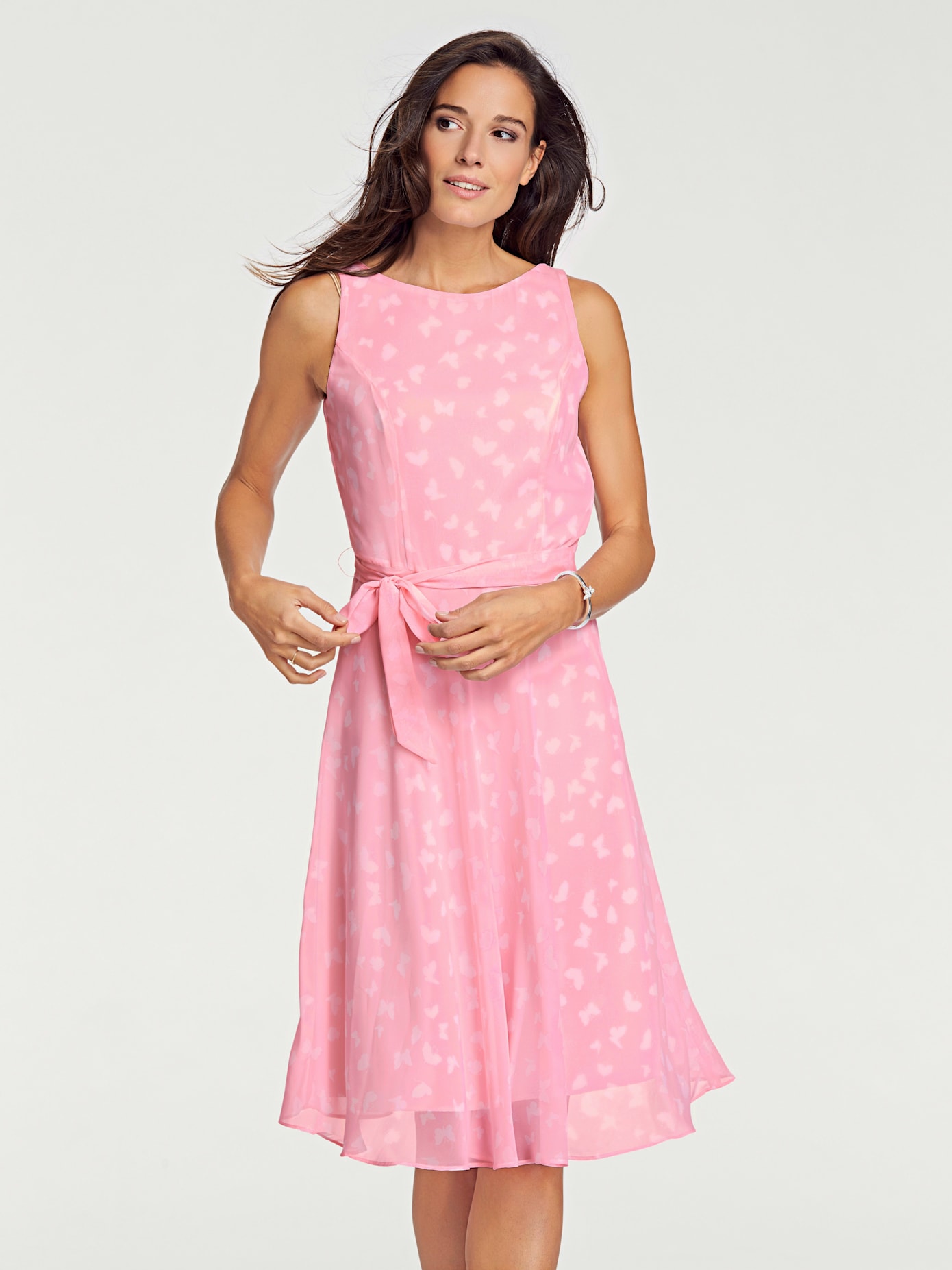 Robe imprimée imprimé papillon tendance