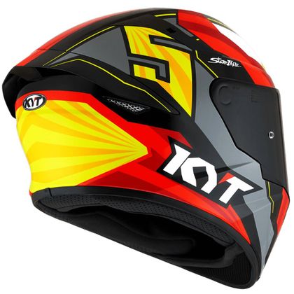 Casque KYT TT-COURSE - FLUX - Multicolore