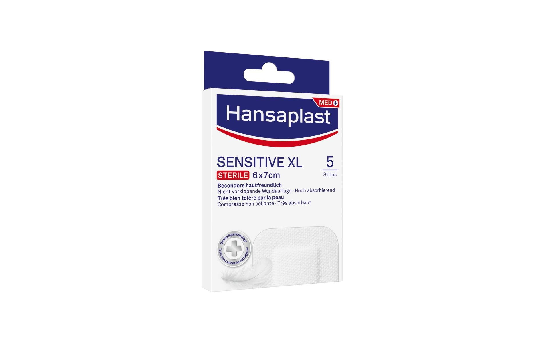 Wundpflaster Sensitive XL 5 StückSterile Wundpflaster