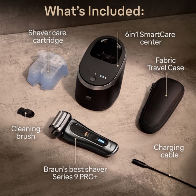 Braun Series 9 PRO+ barbermaskine 9565cc (graphite)