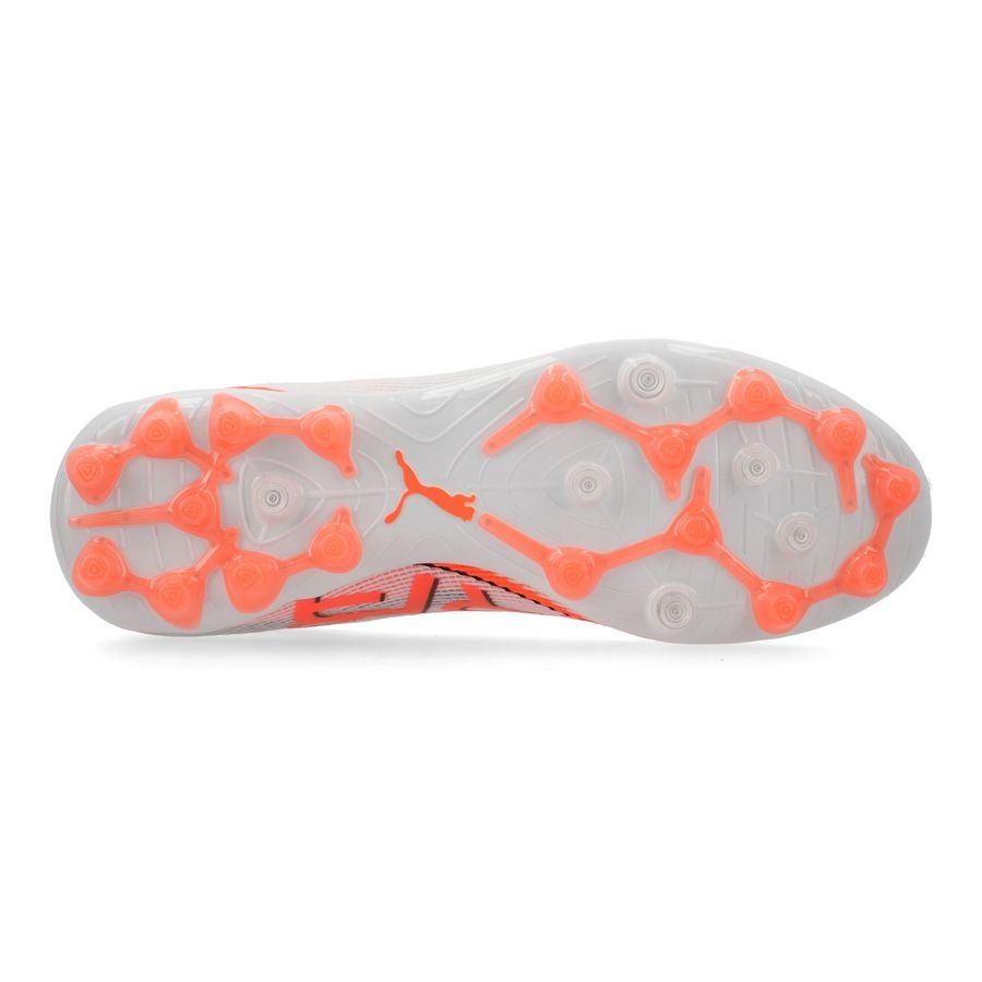 PUMA Ultra 5 Ultimate MG Unlimited - Blanc/Noir/Glowing Red