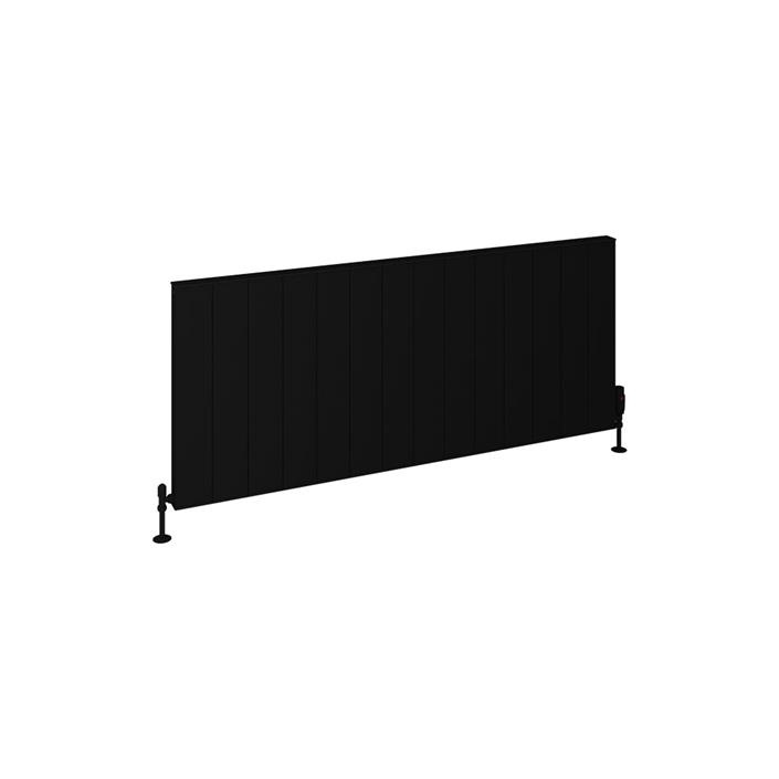 Eastbrook Vesima radiator 140x60cm aluminium 1844W zwart mat