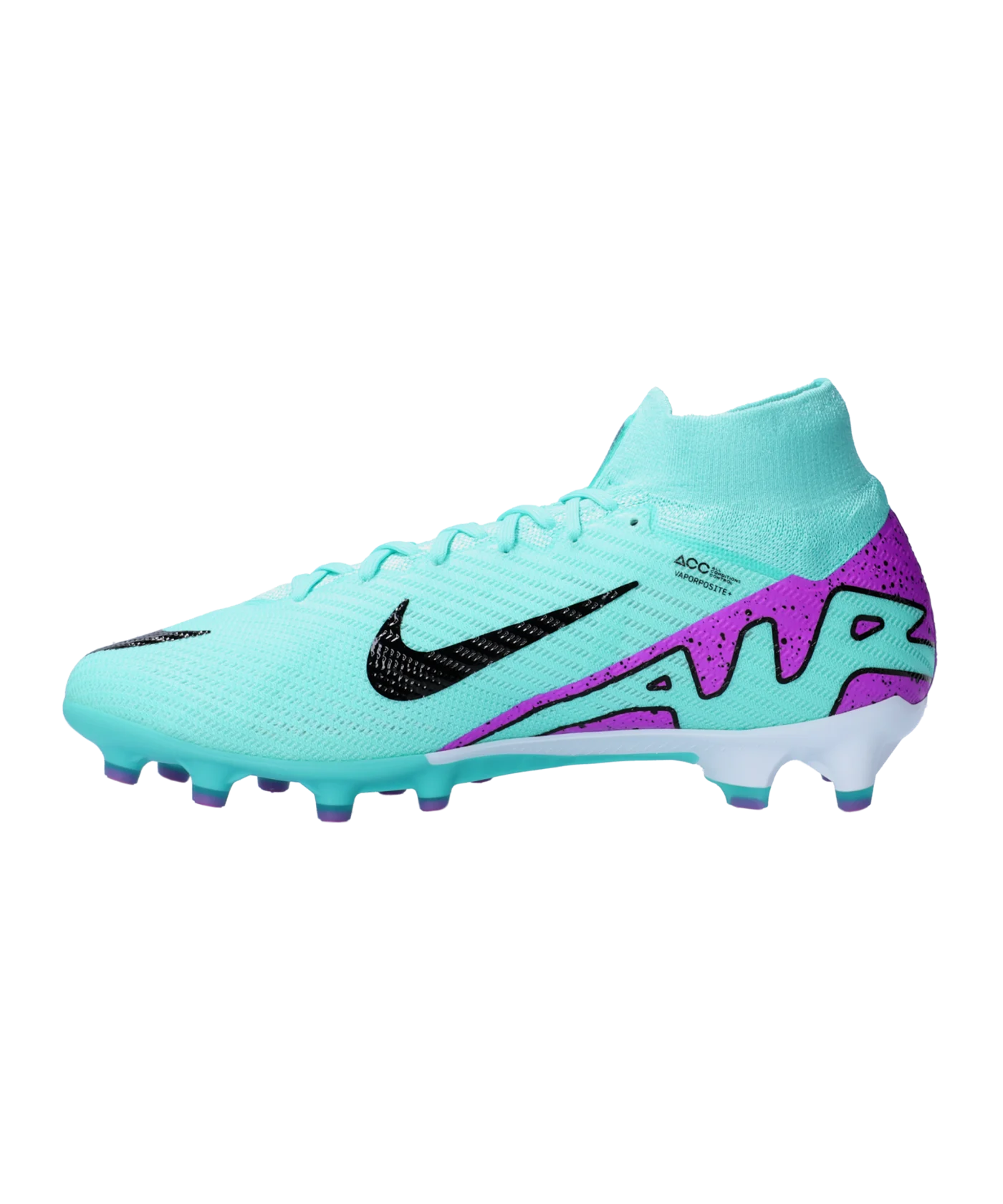 Nike Air Zoom Mercurial Superfly IX Elite AG-Pro Peak Ready Grün Pink Schwarz F300