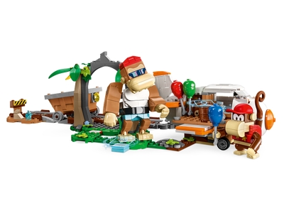 LEGO Uitbreidingsset: Diddy Kongs mijnwagenrit (71425)