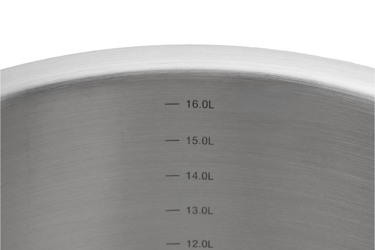 de Buyer Prim’Appety 3507.28 hoge soeppan zonder deksel, 28 cm, 16L