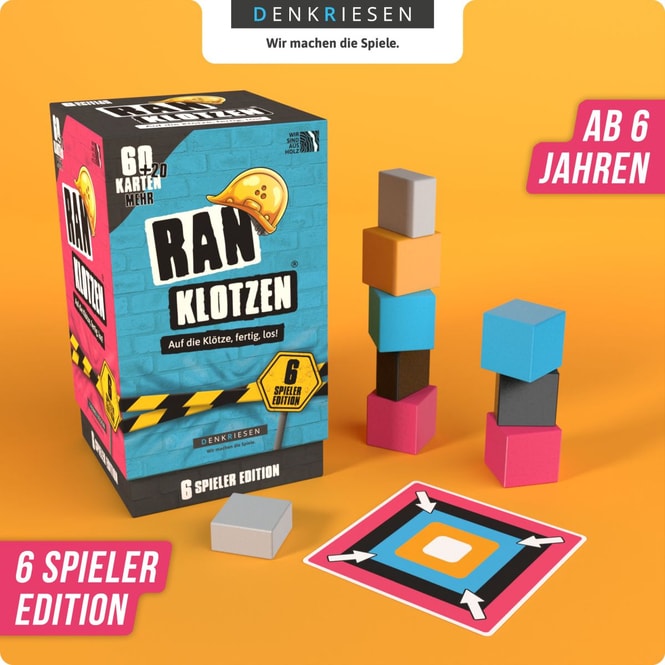 Ranklotzen - Auf die Klötze, fertig, los!