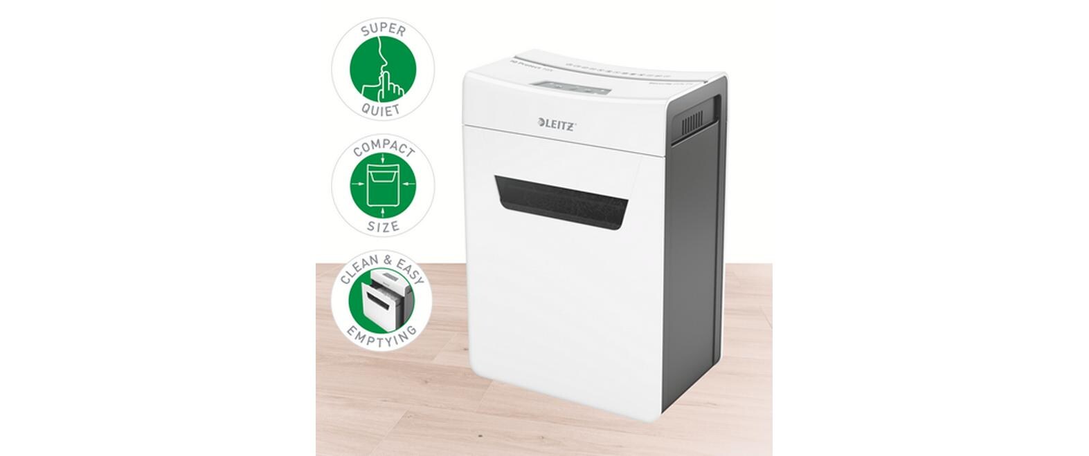Aktenvernichter IQ Protect Premium 10X , P-4, 10 Blatt<br>Manueller Dokumentenvernichter mit Partikelschnitt für die sichere Vernichtung vertraulicher Unterlagen