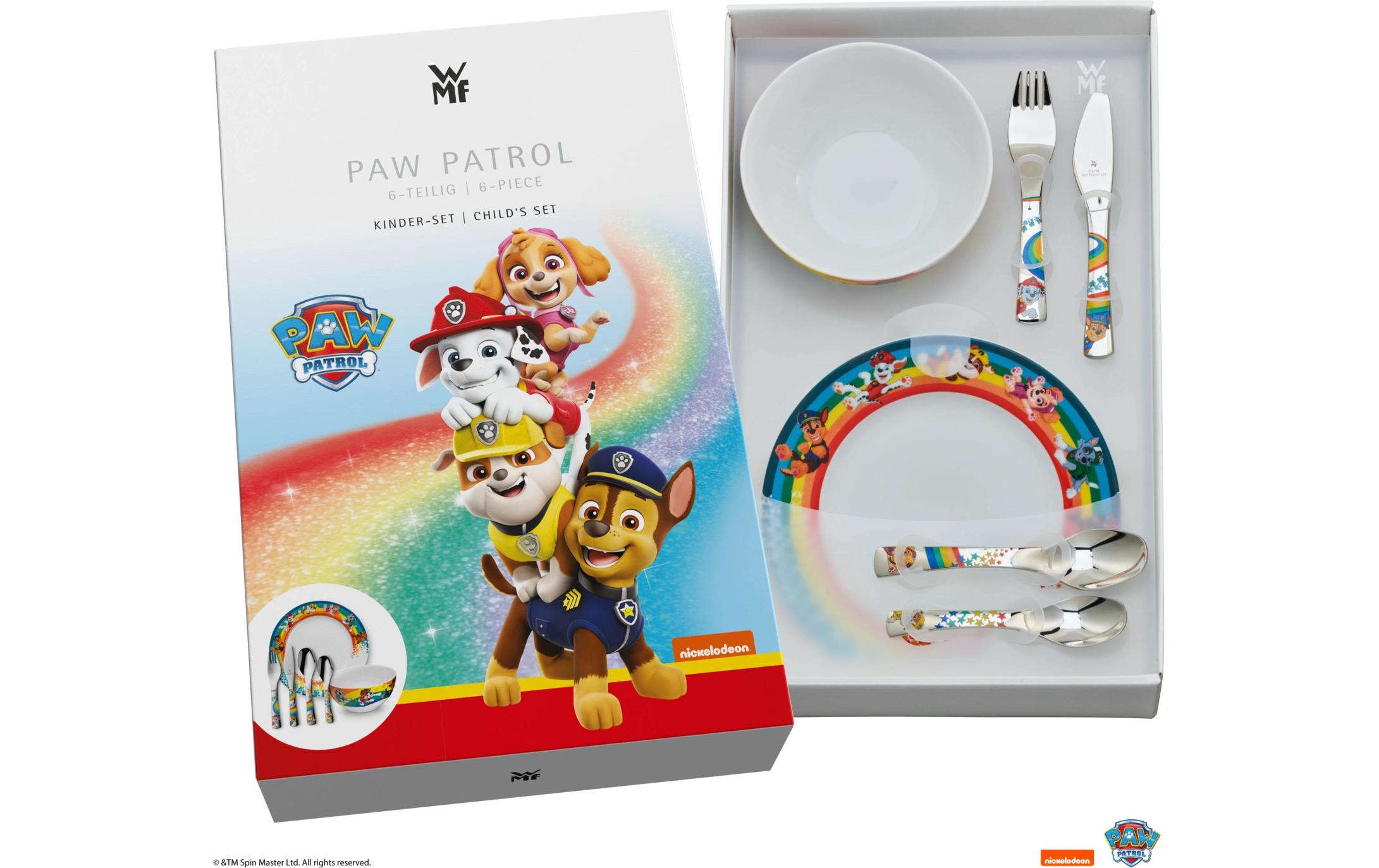 Kindergeschirrset Paw Patrol 6-teiligBesteck für Kleinkinder