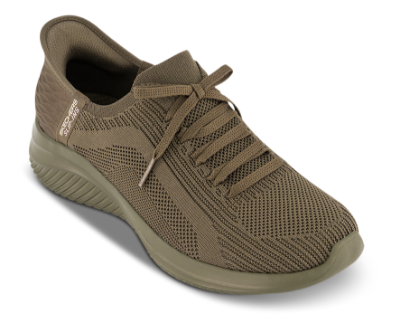 Skechers Slip-ins Ultra Flex 3.0 Pure Color Sneaker Oliven 150447