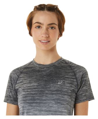 Maillot manches courtes Asics Seamless Gris Femme