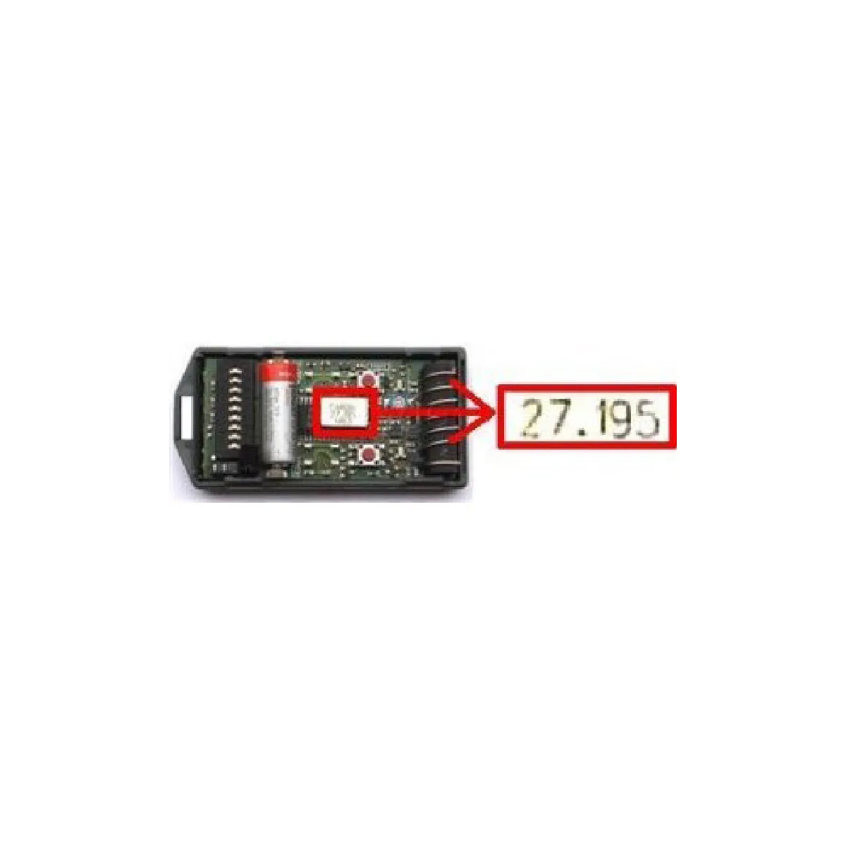 Cardin Télécommande portail S466 TX2