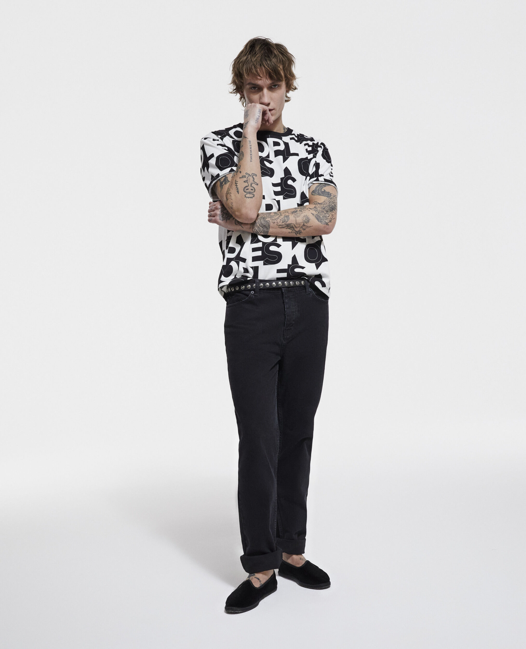 T-shirt logo The Kooples