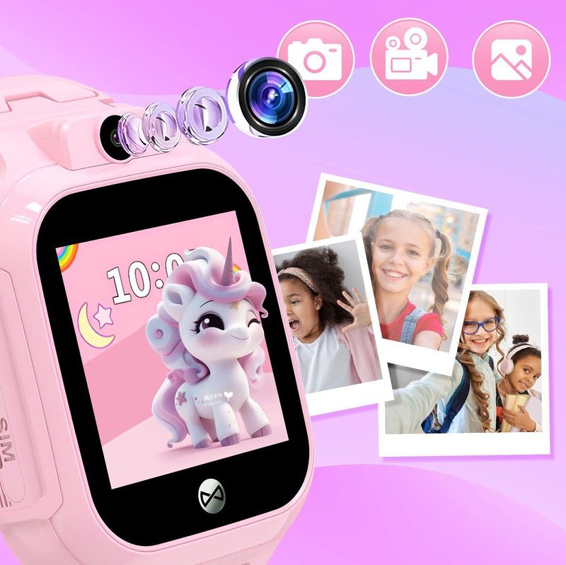 KW-320 See Me 3 - Smartwatch - Groen - Kunststof