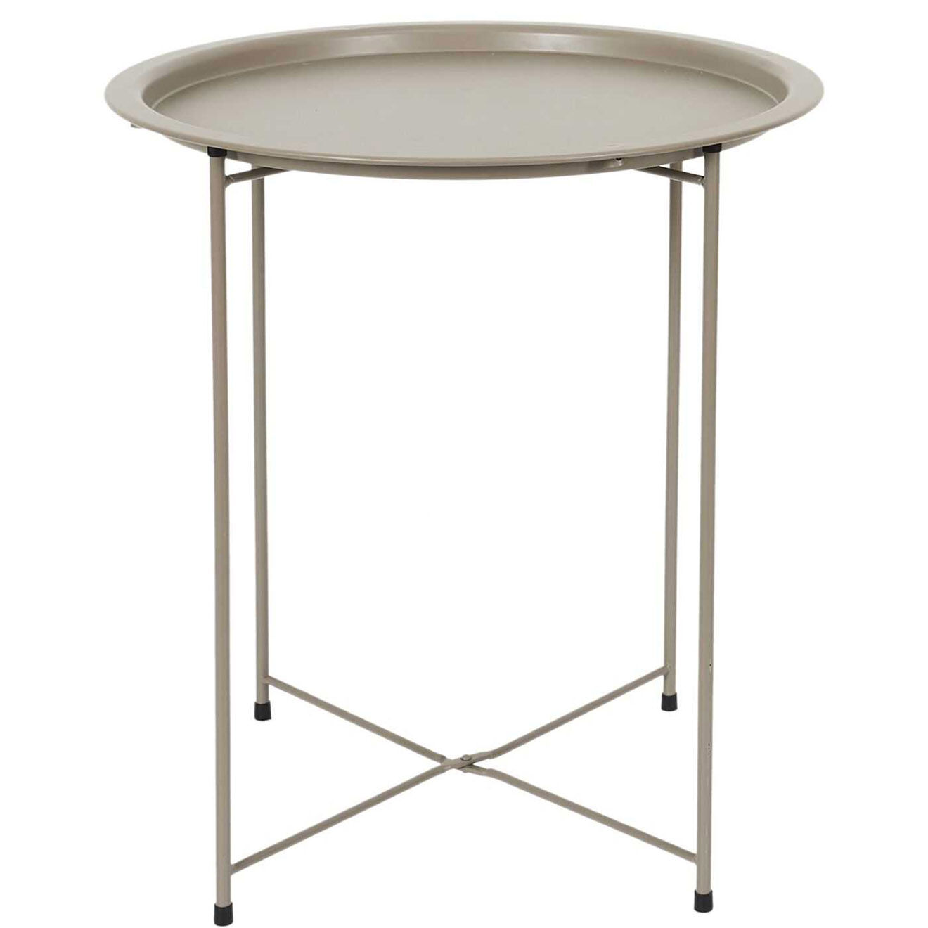 Home Deco Factory Table Sienna beige - D.47xH.50 cm
