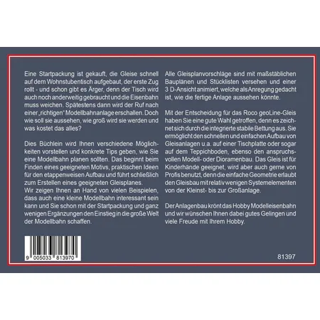 Roco 81397-Roco Gleispläne H0