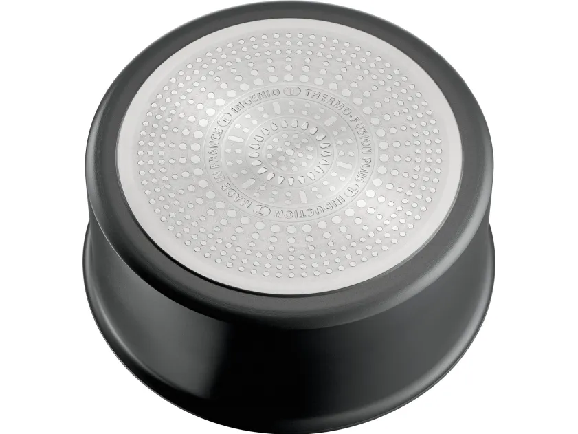 Tefal Ingenio Unlimited L76495, Blandet sæt, Sort, Aluminium, Titanium, Sort, Thermo-Spot
