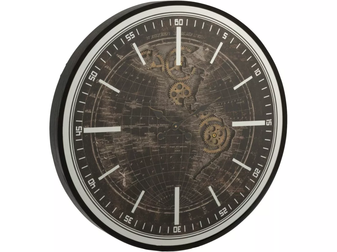 Horloge murale Rockton en Bois