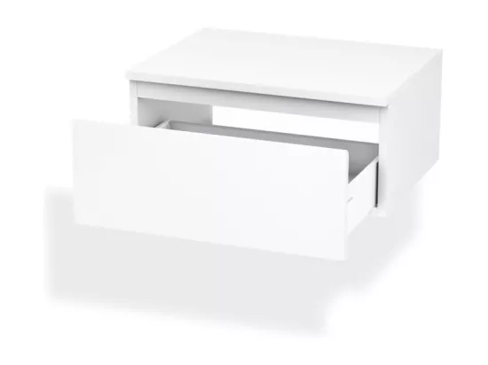 Ensemble de salle de bain 4 pièces ASTRA chêne miel/blanc