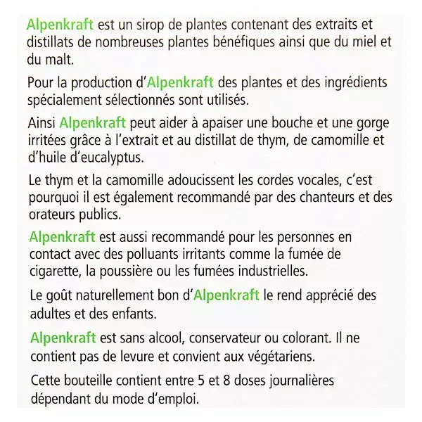 Xarope de ervas Salus Alpenkraft 250ml
