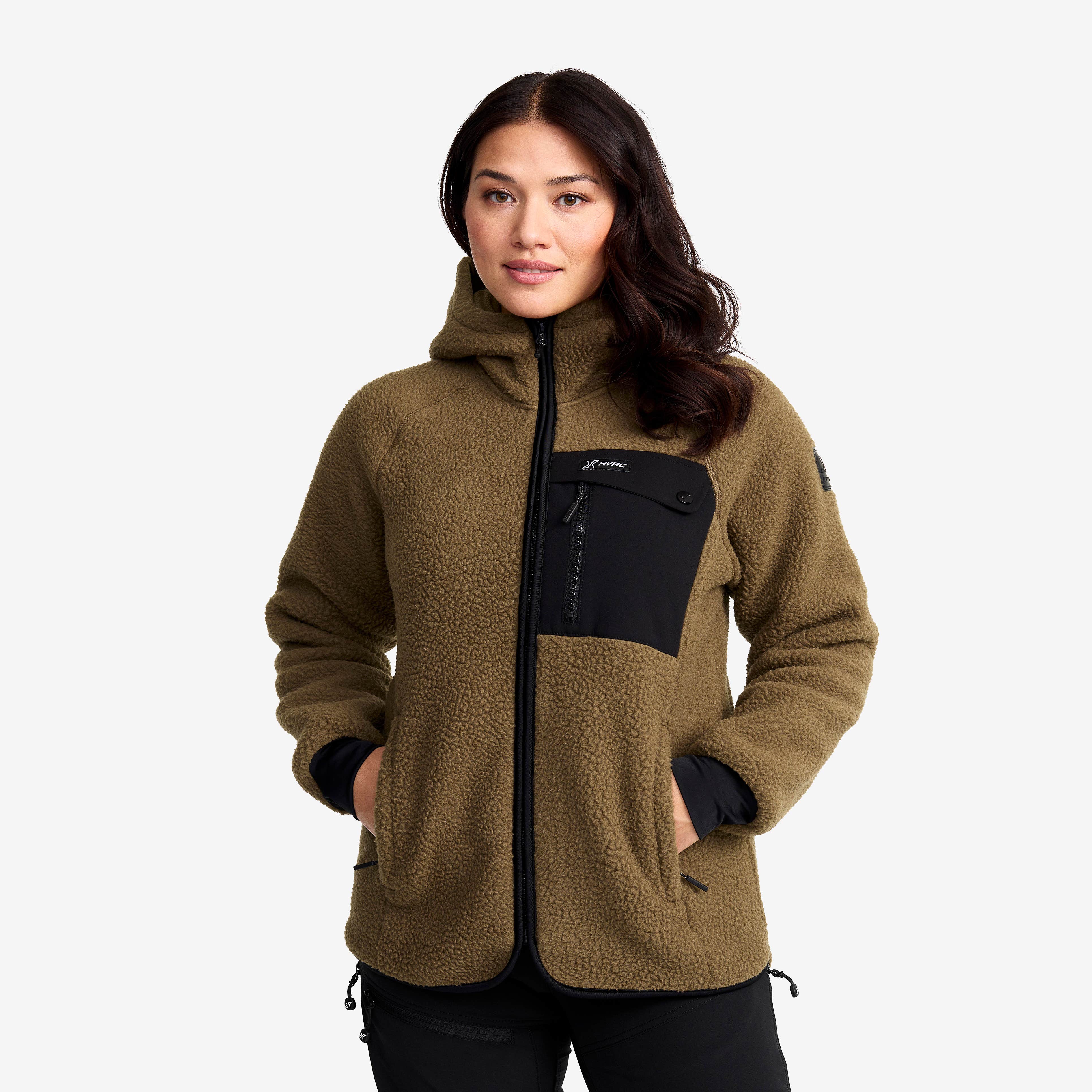 Sherpa Hoodie Dame Cub