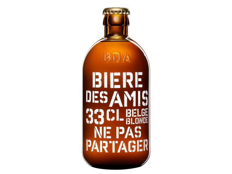 Bière des amis Bier 0.33 l Blondes Ale mit hoher Gärung aus Belgien