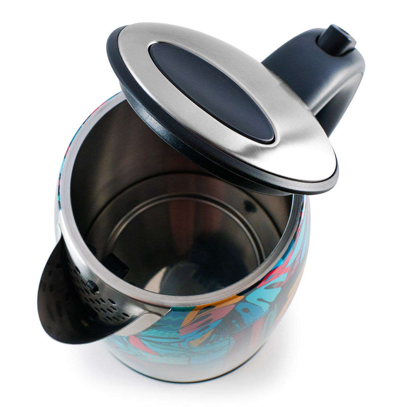 Kitchencook Bouilloire électrique loro multicolore