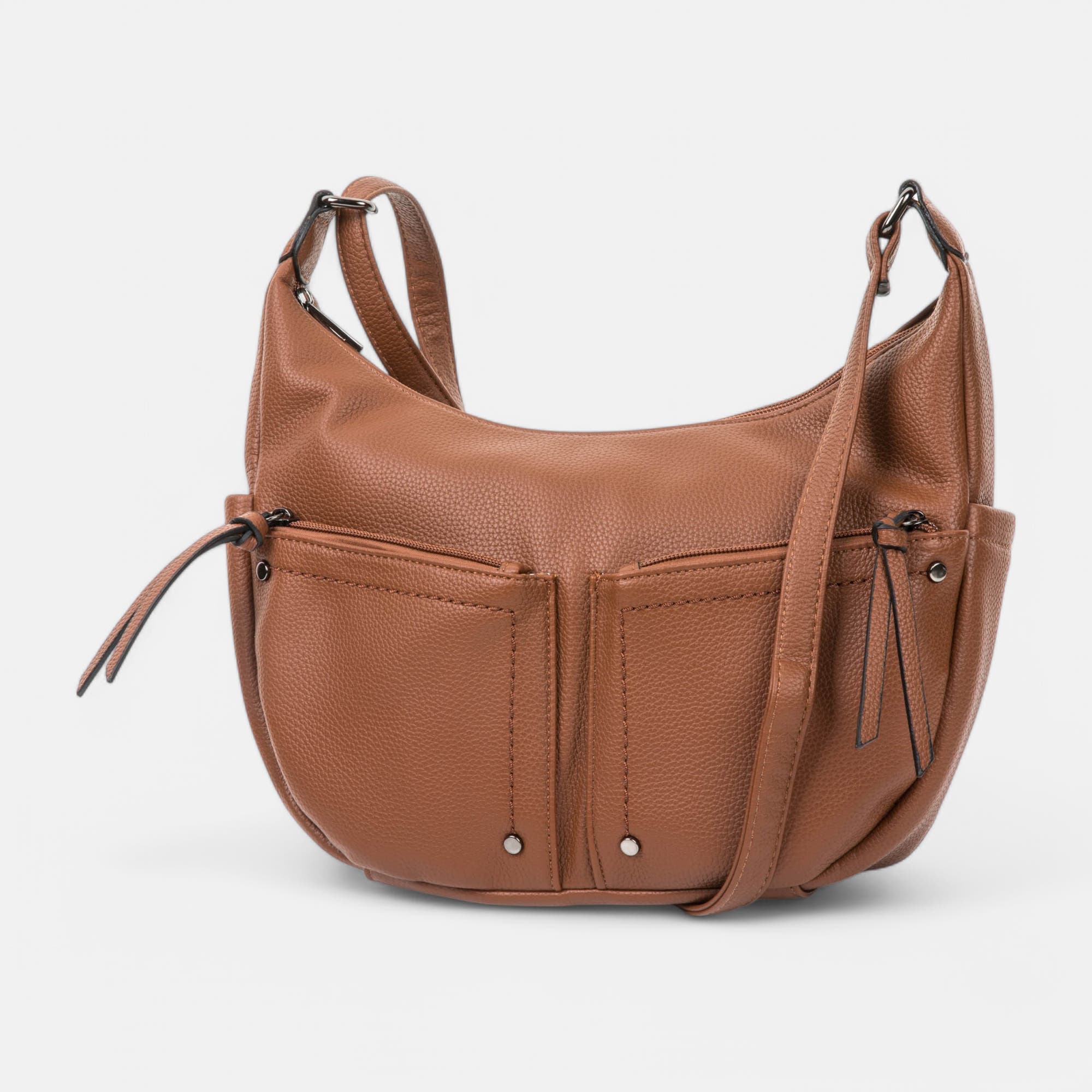 Sac bandoulière cognac
