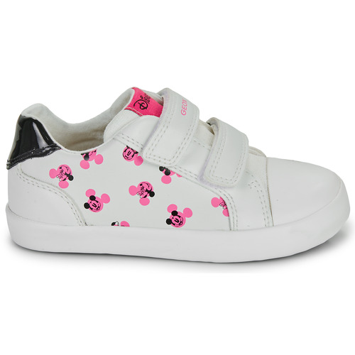 Geox - B KILWI GIRL - Blanc / Rose