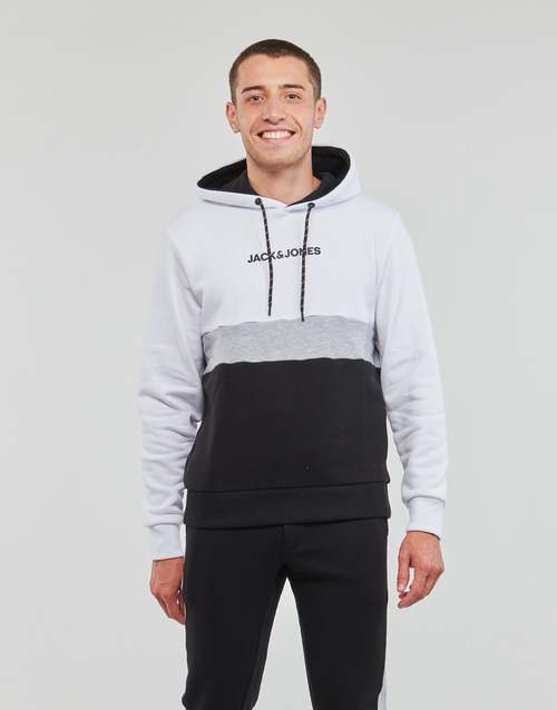 Jack & Jones - JJEREID BLOCKING SWEAT HOOD - Multicolore
