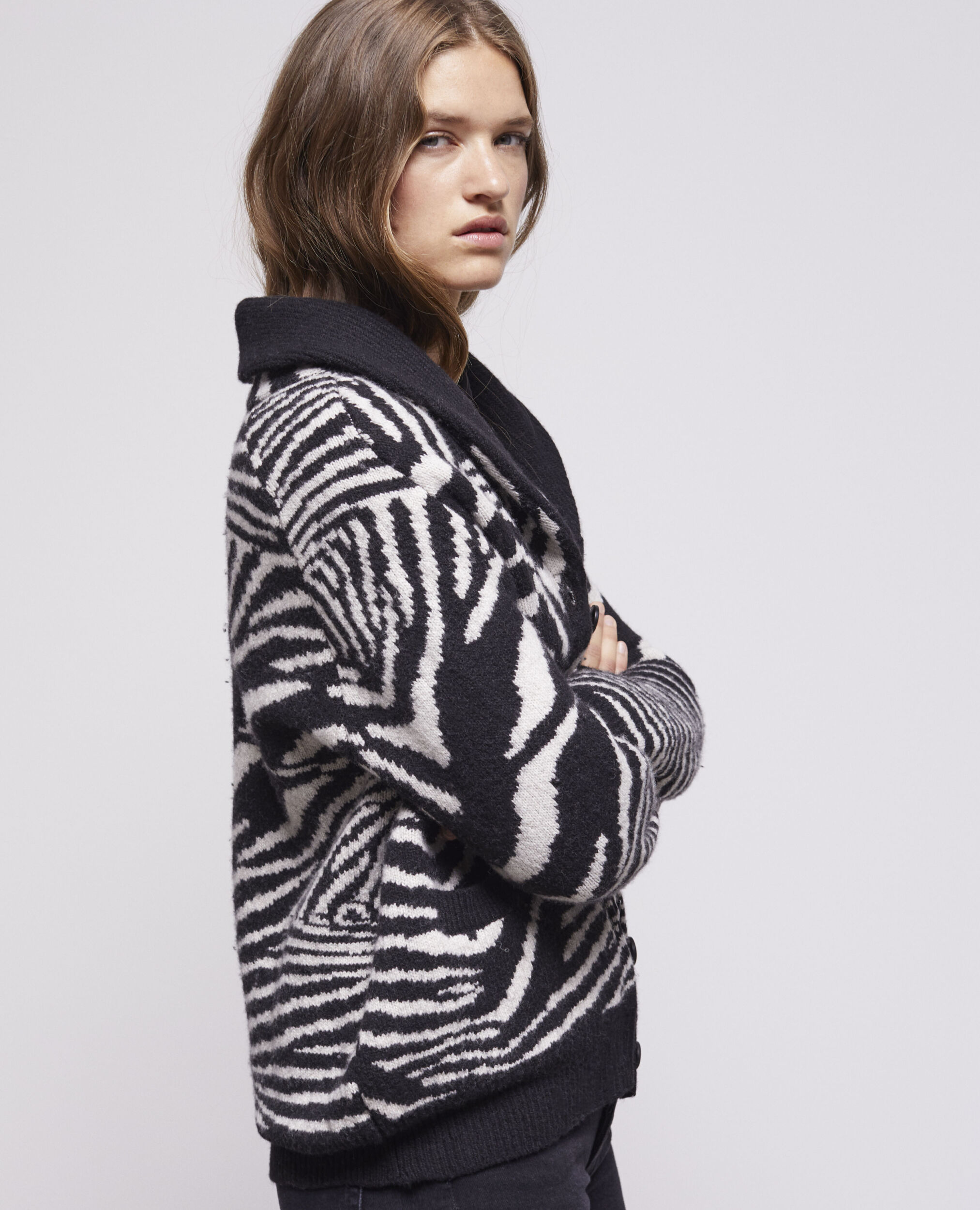 Cardigan imprimé