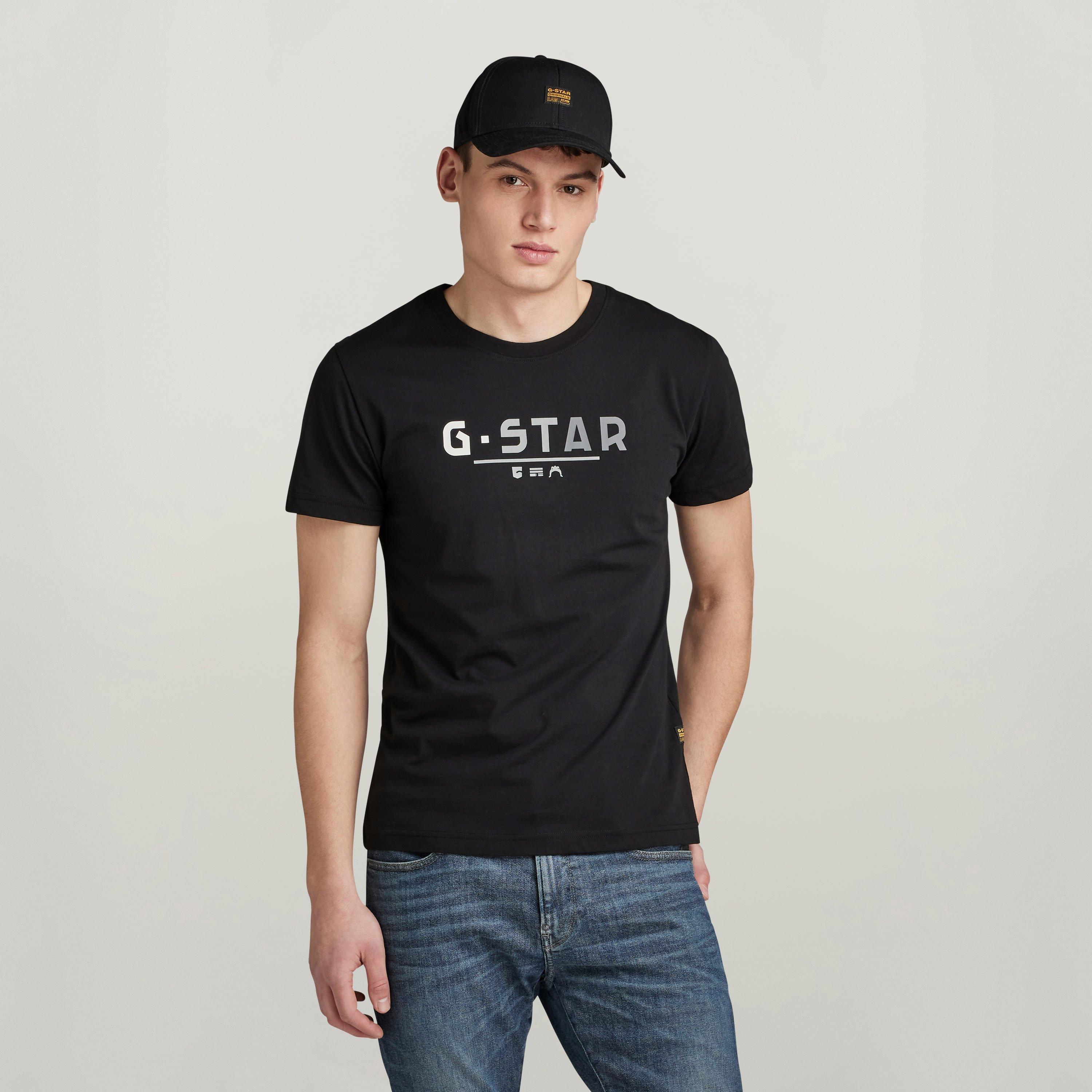 G Star Multi Logo Graphic T Shirt