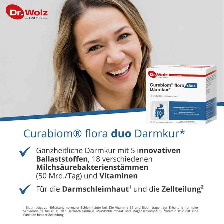 Curabiom flora duo Kombipackung, 1 P