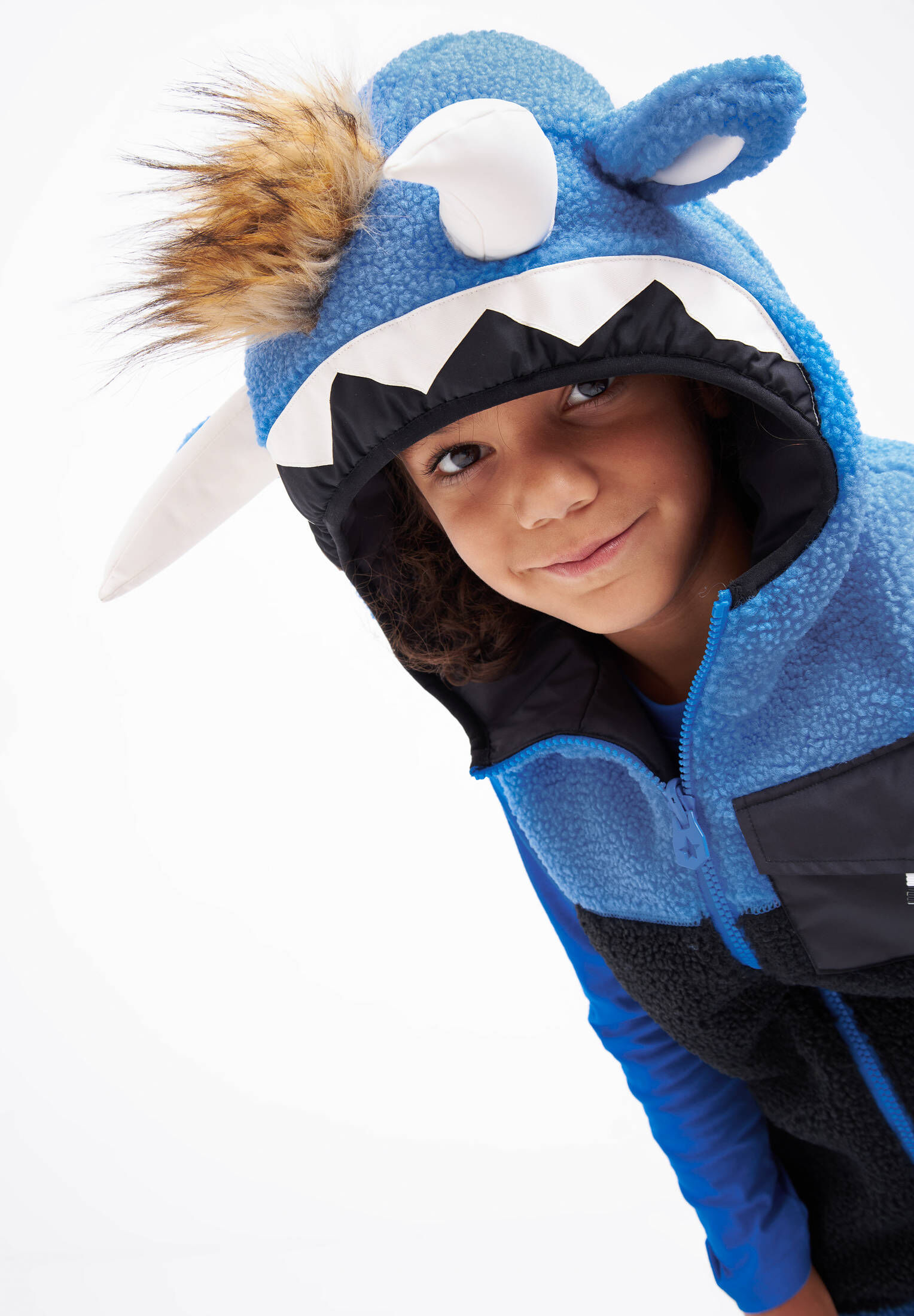 WeeDo| Kinder Teddy Fleecejweste WILD THING