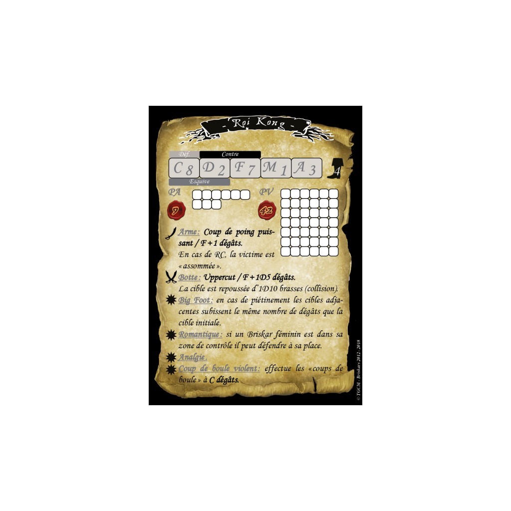 Briskars - Sundars - Roi Kong