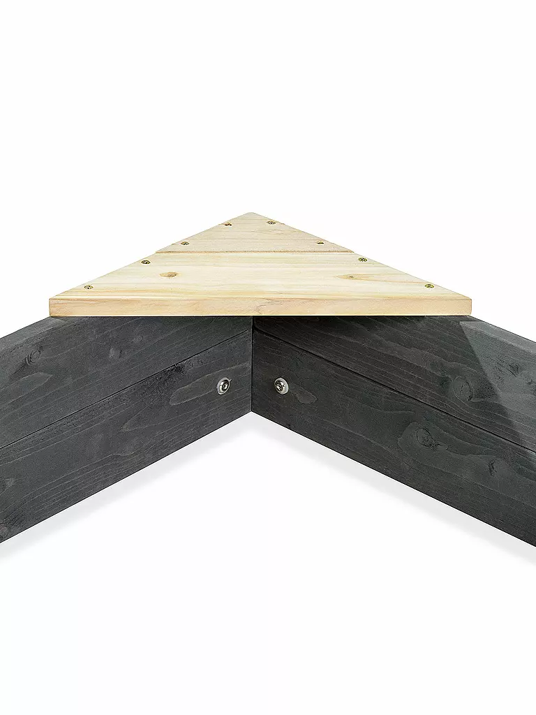 EXIT TOYS Aksent Holzsandkasten Boot 190x90cm keine Farbe
