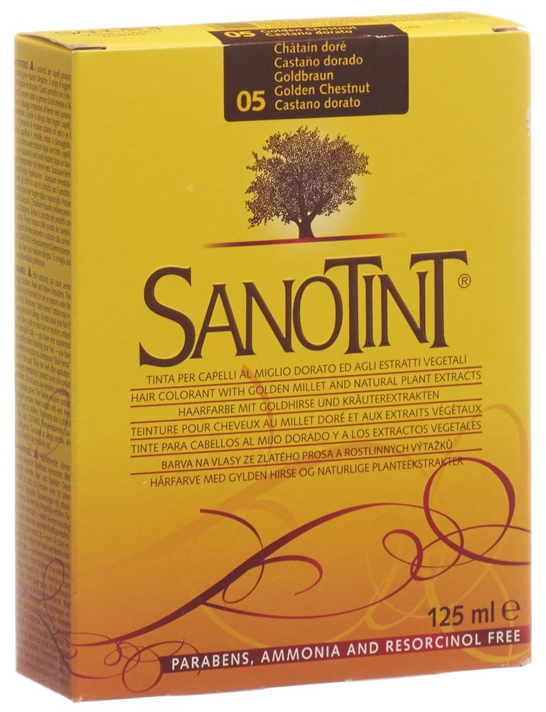SANOTINT Haarfarbe<br>1 Stück, 05 goldbraun