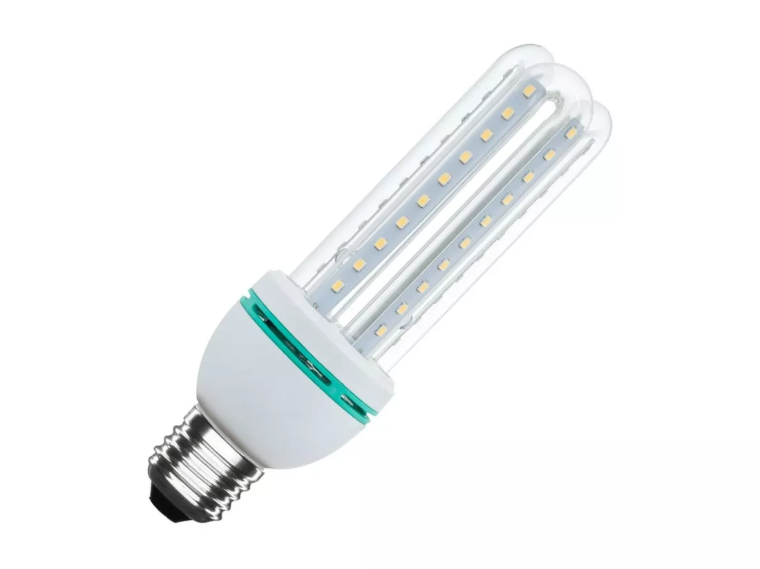 Ampoule LED E27 12W 1100 lm CFL 3000K Blanc chaud