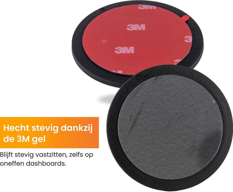 R2B® Dashboard Pad voor Telefoonhouders Auto - 3M Gel - Dashboard Accessoires - Auto Telefoonhouders - Telefoon Houder