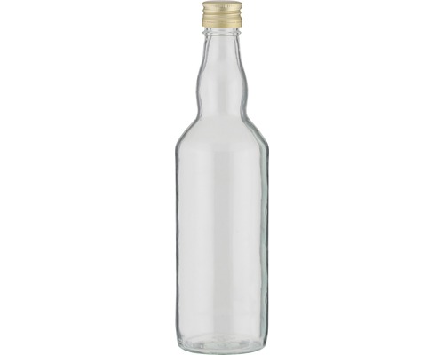 Fles met schroefdop 500 ml incl. deksel