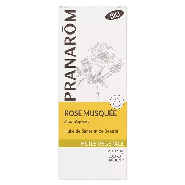 Pranarom Huile Végétale Bio Rose Musquée 50ml