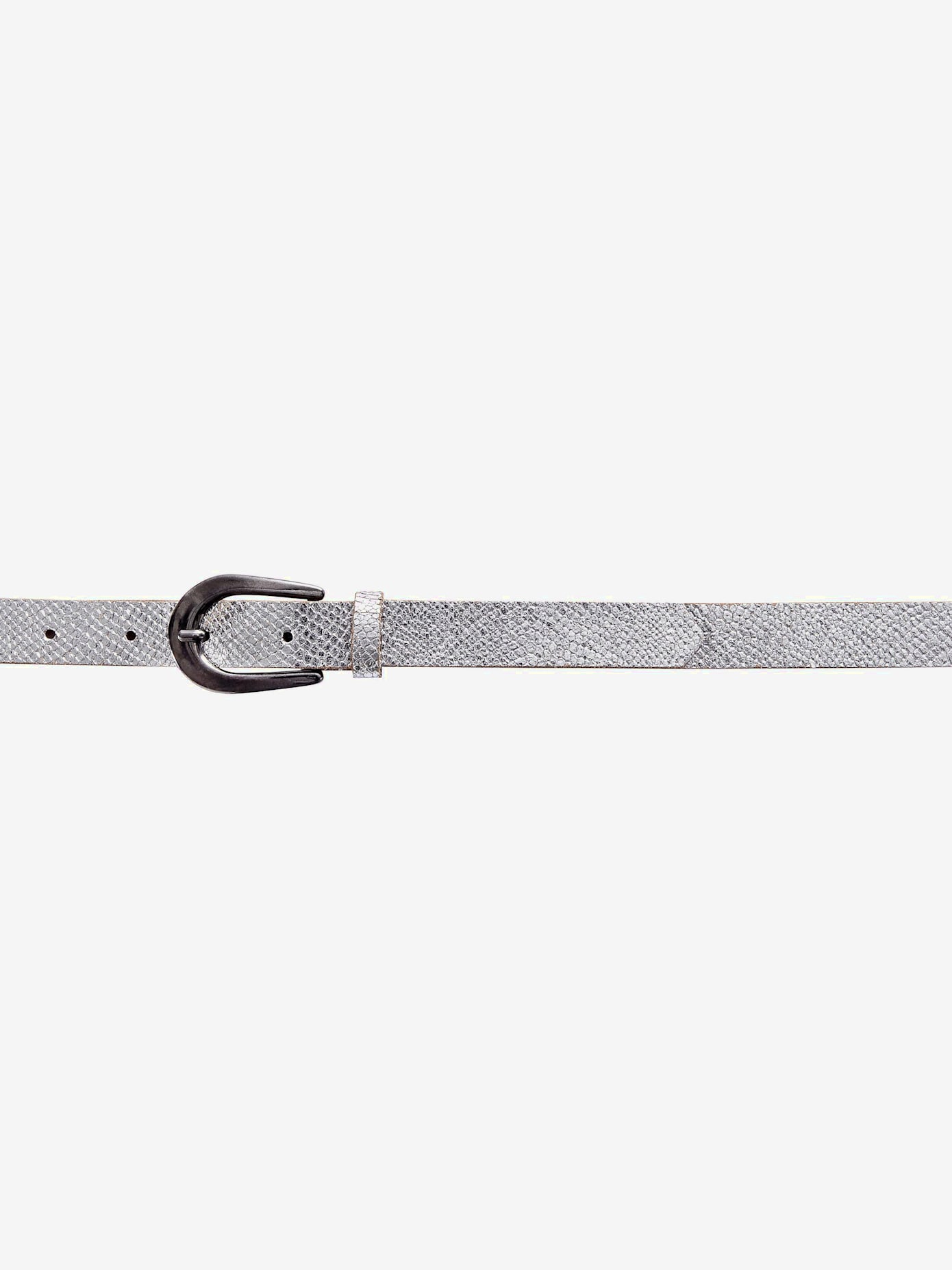 Ceinture en cuir ceinture étroite avec motif animal en relief