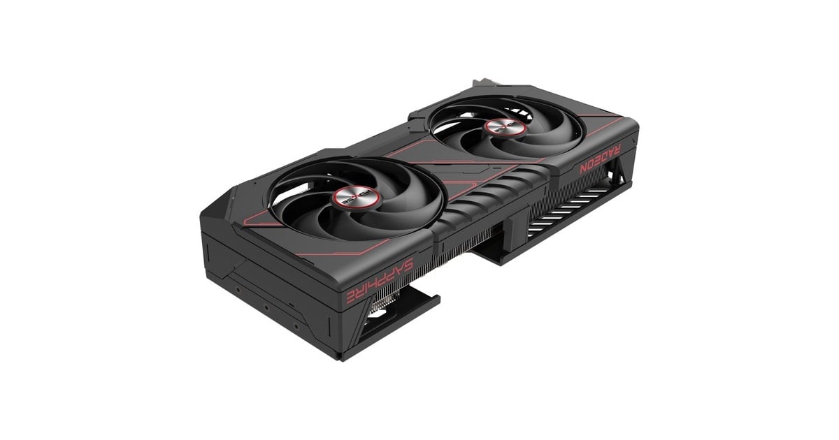 SAPPHIRERadeon RX 9070 Pulse grafische kaart  (Zwart, 2x DisplayPort, 2x HDMI, RDNA4)
